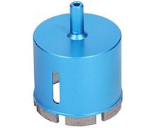 Diamond Drill Bit Hole Saw Set, Diamond Cutting Tool for Marble Concrete Granite, 55mm 60mm 65mm Hole Opener with Chip - Discharge Design for Electric Drill (65mm)