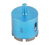 Diamond Drill Bit Hole Saw Set Premium Sharp Durable Cutting Tool for Marble Concrete Artificial Stone Granite Blue 55mm 60mm 65mm (60mm)