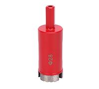 Diamond Drill Bit Wave Tooth Sharp Durable Diamond Hole Saw Cutter for Ceramic Tile Marble Granite Concrete Red 25mm 28mm 30mm (F28)
