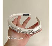 Diamond drill headband, super flash headband, heavy-duty sponge, height increasing skull crest headpiece
