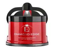 Diamond Edge No1 Knife Sharpener - Safe Compact Manual Knife Sharpener for Any Knife Knives Sharpener Suitable for Serrated Outdoor Blades - P