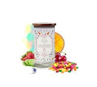 Diamond Empire Candy Wonderland Candle with Surprise Jewellery Inside (Jewelry Valued up to £2,500), Highly Scented Candles gifts set for women's Anniversary, Birthday, Wedding| 2 Wicks (Rings, N/O)