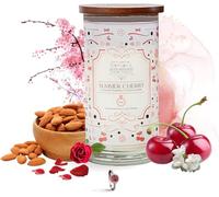 Diamond Empire Summer Cherry Candle with Surprise Jewellery Inside (Surprise Jewelry Valued up to £2,500) 2 Wick Candle (Burn up to 120 H) (Ring N/O)