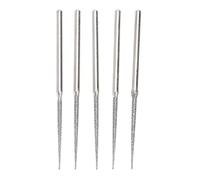 Diamond Extended Grinding Needle Cylindrical Tip Diamond 3mm Handle Drilling Needle Chain Chain Grinding for Polishing Drill Bit