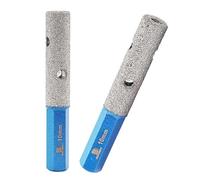 Diamond Finger Milling Bits 10mm - BRSCHNITT 2pcs Dry Core Drill Bit for Enlarging Shaping Existing Holes of Porcelain,Hard Ceramic,Granite,Marble hex shank