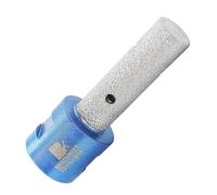 Diamond Finger Milling Bits - BRSCHNITT 15mm Dry Core Drill Bit for Enlarging Shaping Existing Holes of Porcelain,Hard Ceramic,Granite,Marble with M14 Thread