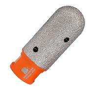 Diamond Finger Milling Bits,BRSCHNITT 25mm Dry Core Drill Bit with M14 thread for Enlarging Shaping Existing Holes of Porcelain Tile Ceramic Marble Granite Countertop