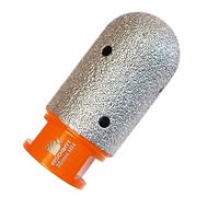 Diamond Finger Milling Bits,BRSCHNITT 30mm Dry Core Drill Bit with M14 thread for Enlarging Shaping Existing Holes of Porcelain Tile Ceramic Marble Granite Countertop