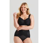 Miss Mary of Sweden Diamond Womens Full Cup Supportive Non-Wired Bra 44C Black