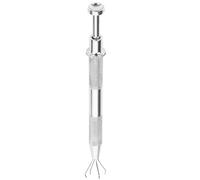Diamond Gemstone Tweezers Parts Beads Tool Jewelry Holder Pick up Tool Diamond Gems Prong Tweezers Catcher Grabber with 4 Claws for Jewelry Maker (Four Claws Gem Claws (Trombone))