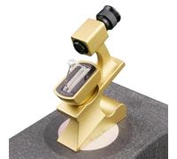 Diamond Girdle Viewer with Flocking Table, 360° Rotating Ring Holder, Adjustable Focal Length for Observing Diamond Waist Size and Cut