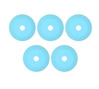 Diamond Glass Cutting Disc 5Pcs 100mm 4 Inch Ultra Thin Saw Blade for Grinding Glass Jade Wine Bottles Tile Blue