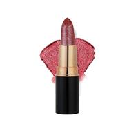 Diamond Glitter Lipstick, Diamond Lip Gloss Glitter Lipstick Waterproof, Pearlescent Burst Lip Glaze, Non-Stick to Cup Non-Fading Sparkly Glossy Lipsticks, Long Lasting Smudge Proof Lip Gloss (06#)