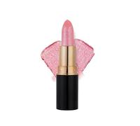 Diamond Glitter Lipstick, Diamond Lip Gloss Glitter Lipstick Waterproof, Pearlescent Burst Lip Glaze, Non-Stick to Cup Non-Fading Sparkly Glossy Lipsticks, Long Lasting Smudge Proof Lip Gloss (02#)