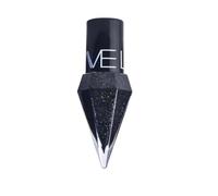 Diamond Glitter Liquid Eyeliner, Waterproof and Long Lasting Matte Shimmer,Metallic Shimmer Eyeshadow, Colorful Eyeshadow Makeup Kit for Women (Shining Black, 2.5ml)