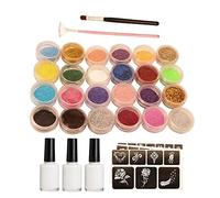 Diamond Glitter Tattoo Set Semi Permanent Tattoo Template for Kids Teenagers and Adults Musical Festival Carnival Dance