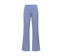 Diamond Glow Trousers - female - MALIPARMI - Wide Trousers - Blue - 2XL - Trousers 2XL