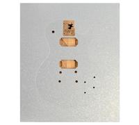 Diamond Gold White Guitar Skin - 50x60cm