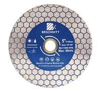 Diamond Granite Cutting Wheel - BRSCHNITT 125mm Diamond Disc for dry and wet Cutting Grinding Porcelain,Tile,Ceramic Tile Stone,Marble,Quartz,Granite