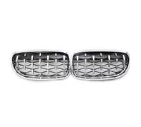 Diamond Grills Car Kidney Grille Front Bumper Racing Grill Auto Styling For BMW For E90 E91 318i 320i 325i 328i 2009-2012 Car Front Grill(All Silver)