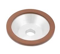 Diamond Grinding Cup Wheel, 100mm Concave Cup Shaped Grinding Wheel, 180 Grit Abrasive Wheel for Grind Carbide and Hard Steel, Stone, Metal Processing and Grinding