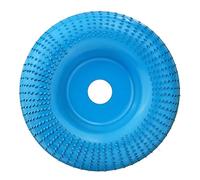Diamond Grinding Cup Wheel 125mm Wood Shaping Disc Tungsten Carbide Carving Grinder Wheel Abrasive Sanding Rotary Tool For Angle(100mmx16mm,Blue)