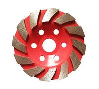Diamond Grinding Cup Wheel,Concrete Grinding Disc 125mm Diamond Grind Cup Segment Grinding Wheel Disc For Angle Grinder Accessory 37MD(105mm)