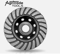 Diamond Grinding Cup Wheel Turbo Row 100mm, 4" - M14 Arbor