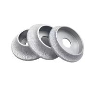 Diamond Grinding Discs 1pc Diamond Grinding Disc Vacuum Brazed Wheel Demi-bullnose Edge Profile Tile Diameter 3 Inches/75mm(10mm)