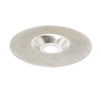 Diamond Grinding Grinding Wheel, 1pc 125mm Electroplated Diamond Cutting Disc Grinding Wheel Bowl Shape Discs for Glass Ceramic Jade 150 Grit