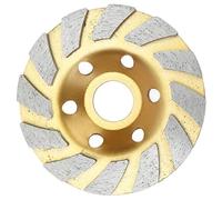 Diamond Grinding Wheel 4in Segmented Grinder Disc Cutting Cup Concrete Stone Angle Grinder Heat Treatment Gas Hole Gold Silver