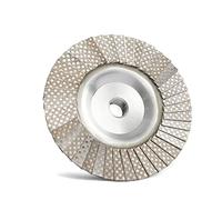 Diamond Grinding Wheels, Diamond Flap Disc 4 Inch M14 Or 5/8-11 Thread Metal Adapter Electroplated Grinding Wheel Abrasive Tool(M14,120)