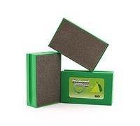 Diamond Hand Polishing Pads 60 Grit Sanding Blocks Foam Backing for Tile Stone Marble Concrete Ceramics Granite Glass Wet Dry 3PCS¡