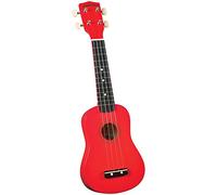 Diamond Head DU-102 Rainbow Soprano Ukulele - Red