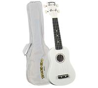 Diamond Head DU-109 Rainbow Soprano Ukulele - White
