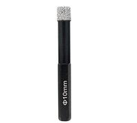 Diamond Hole Cutter 10mm Diamond Tipped Drill Bit Glass Ceramic Tile Hole Saw Cutter