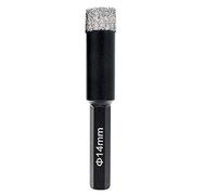 Diamond Hole Cutter 14mm Diamond Tipped Drill Bit Glass Ceramic Tile Hole Saw Cutter