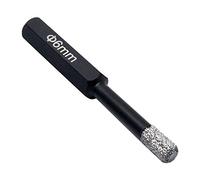 Diamond Hole Cutter MASO 6mm Wax Cooled Dry Cut Diamond Tipped Drill Bit Hole Cutter Saw for Porcelain,Glass,Ceramic