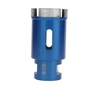 Diamond Hole Saw Cutter Premium Incisive Blade High Speed Drilling Tool for Marble Granite Stone M14 Female Thread Blue 68mm (35mm)