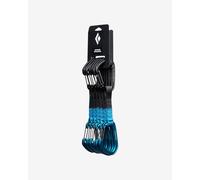 Black Diamond - Pack of 6 Quickdraws - Hotwire Quickpack 12 Cm Desert Sky - Blue Blue one size