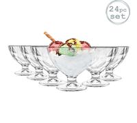 Diamond Ice Cream Bowls - 360ml - Pack of 24 Bormioli Rocco Clear One Size