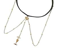 Diamond Initial Leg Chain, Adjustable A-Z Elastic Thigh Jewelry with Zircon Butterfly Design, Sexy Simple Initial Letter Thigh Chain for Womens Customized Gift, for Parties or Special Occasions (I)