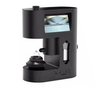 Diamond Inscription Viewer, 30-200X Diamond Waist Code Microscope, with LED Fill Light and Dual Screen Display, for Diamond Testing, Textile Industry