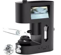 Diamond Inscription Viewer with LED Fill Light and Dual Screen Display for Magnified Inspection in Testing and Industry Applications