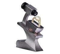 Diamond Inspection Tool, Compact Waist Code Viewer, 10X Diamond Girdle Viewer, Multiuse Practical Mirror, Easy Use Sturdy Diamond Inscription Viewer, for Observe Diamond Waist Size.