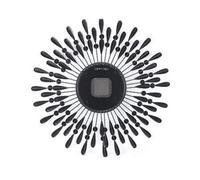 Diamond Jeweled Wall Clock Stylish Diamond Sunflower
