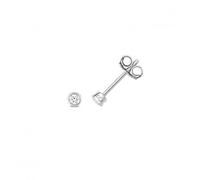 Diamond Jewellery 18CT White Gold Diamond Earrings Studs EDQ346W