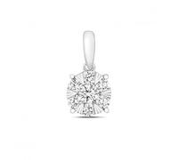 Diamond Jewellery 18ct White Gold Pendant PDQ146W - Refined