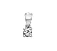 Diamond Jewellery 18K Gold Pendant with 0.13ct Diamond PDQ140W -