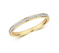 Diamond Jewellery 9ct Gold Eternity Ring RD692 - Distinctive - Size K